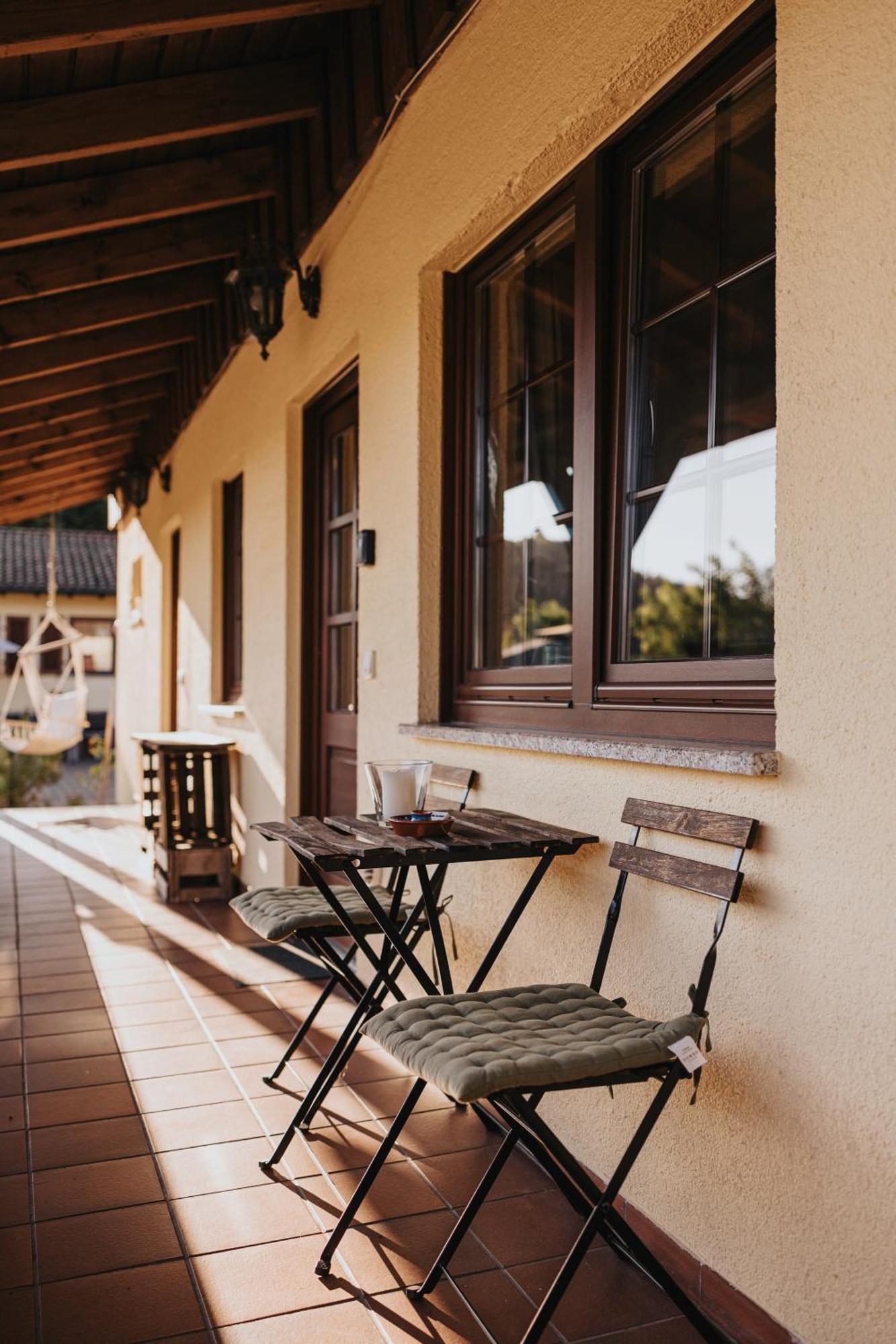 Apartment Am Annaweiher Hinterweidenthal Bagian luar foto